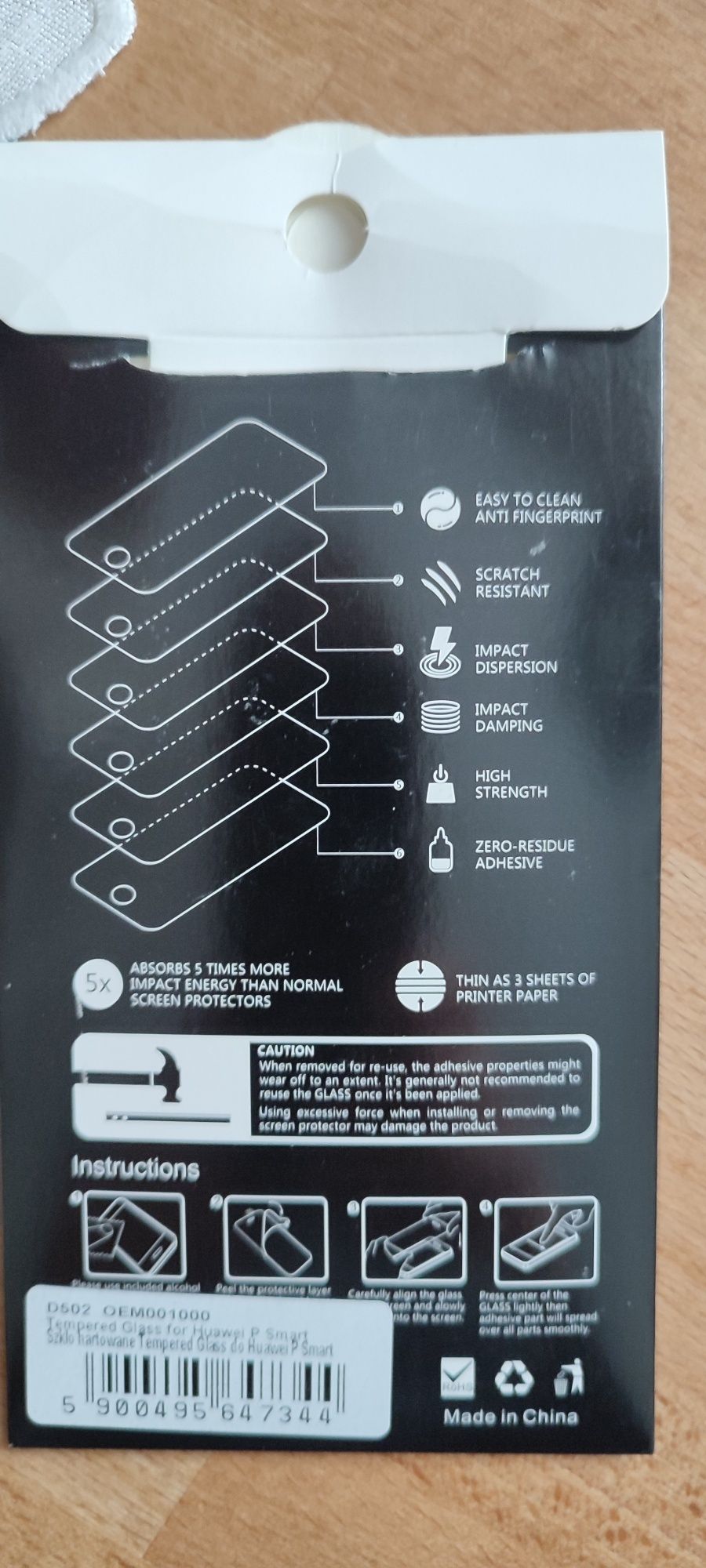 Szkło hartowane Huawei P Smart