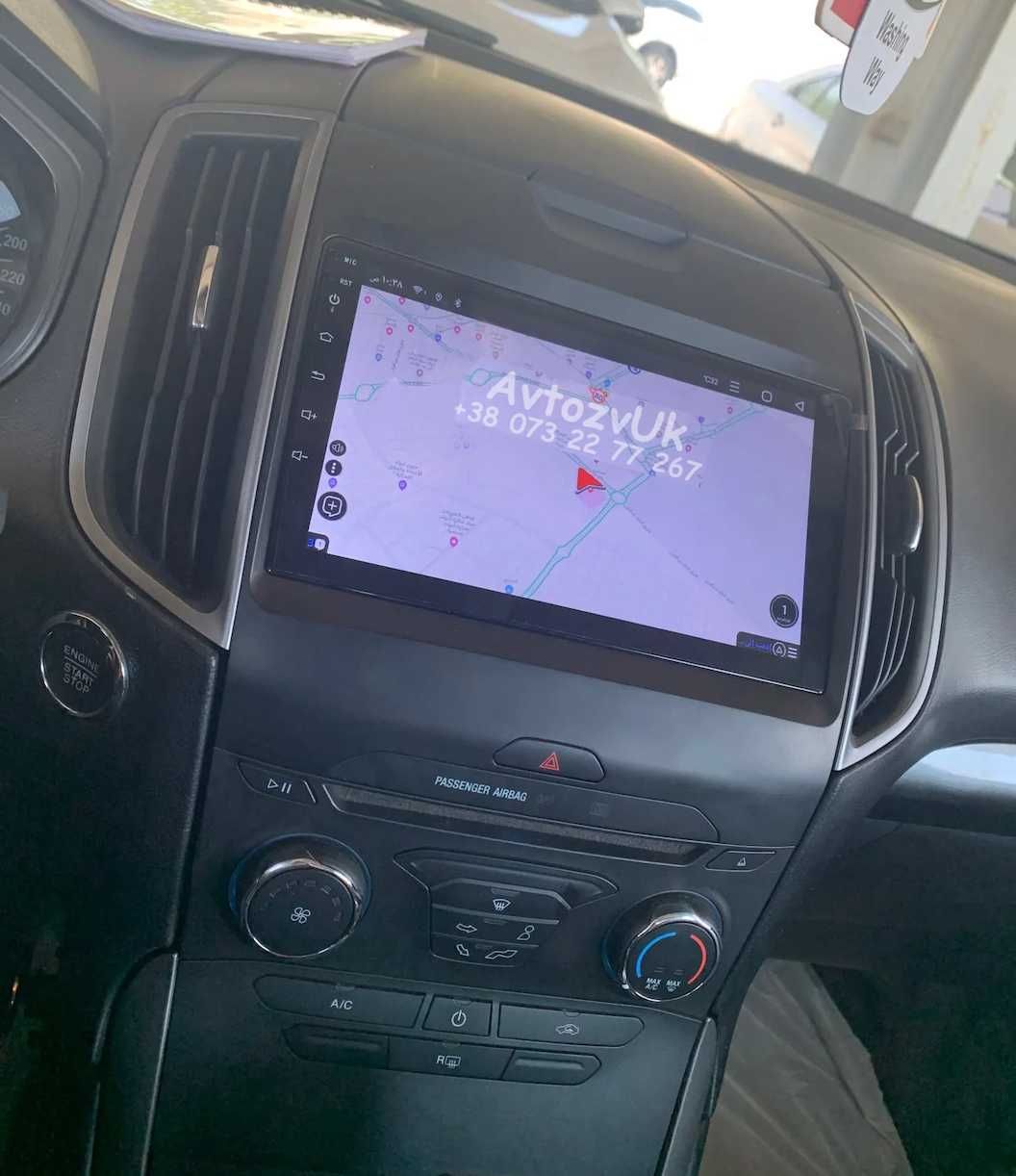 Магнитола EDGE Ford Едж Эдж GPS USB Tesla Навигация CarPlay Android 13