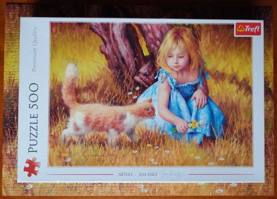 Puzzle TREFL 500 Center of attention - Jim Daly kompletne