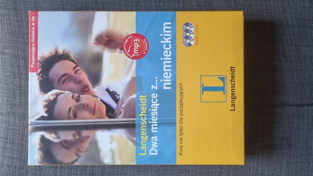 Langenscheidt – Dwa miesiące z niemieckim (książka + 3 płyty CD, mp3)