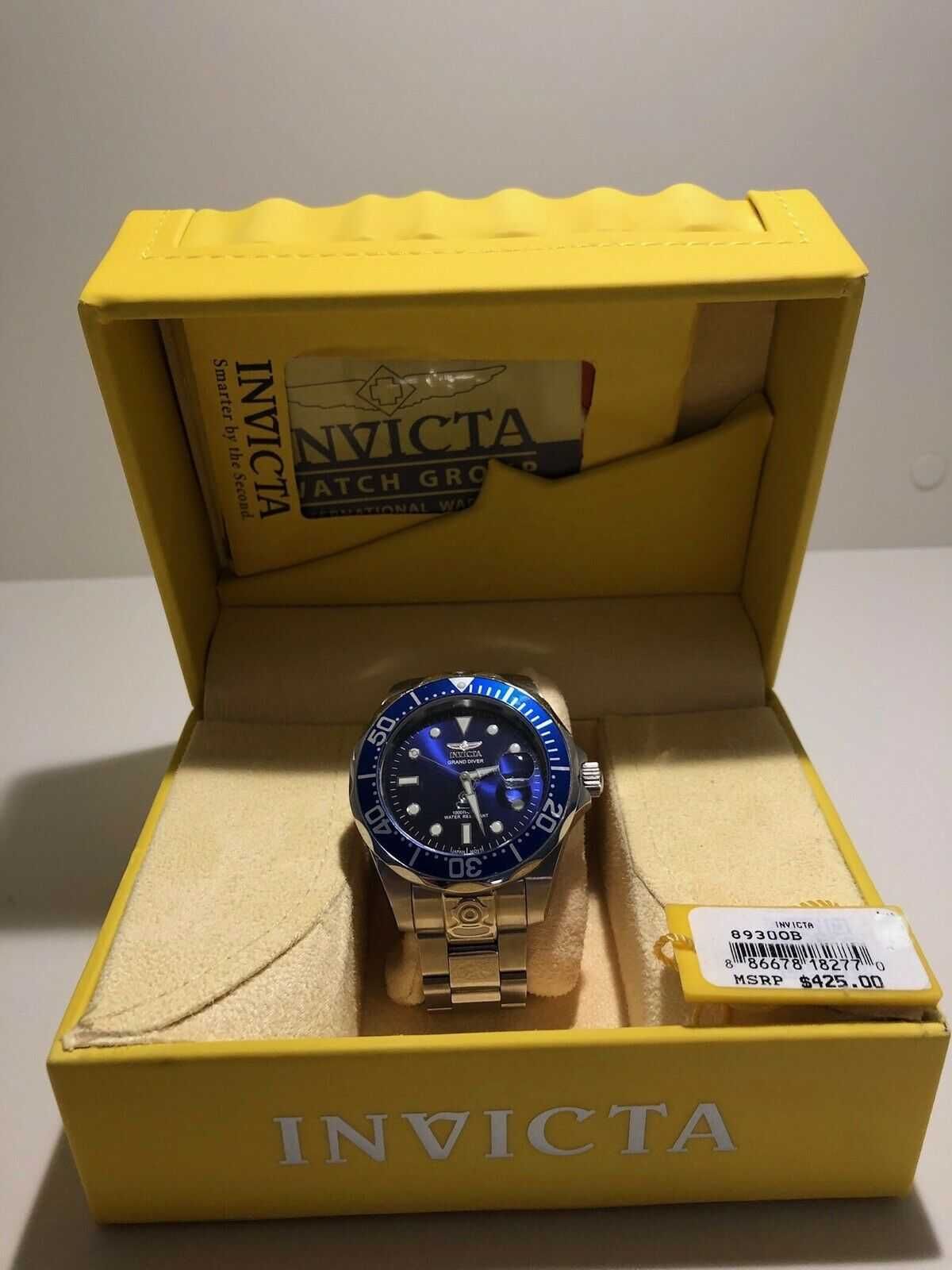 invicta 3045 pro-diver grand diver (relógio automático)