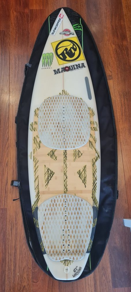 Prancha+Quilhas kitesurf Maquina RRD