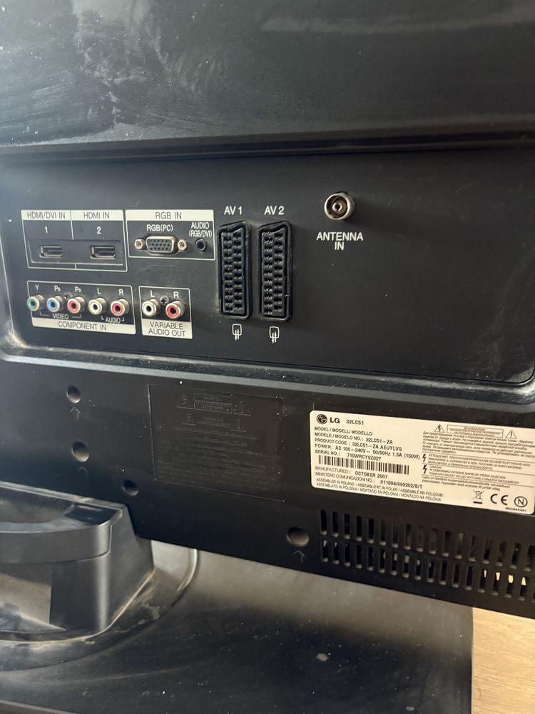 Tekewixor LG 37”
