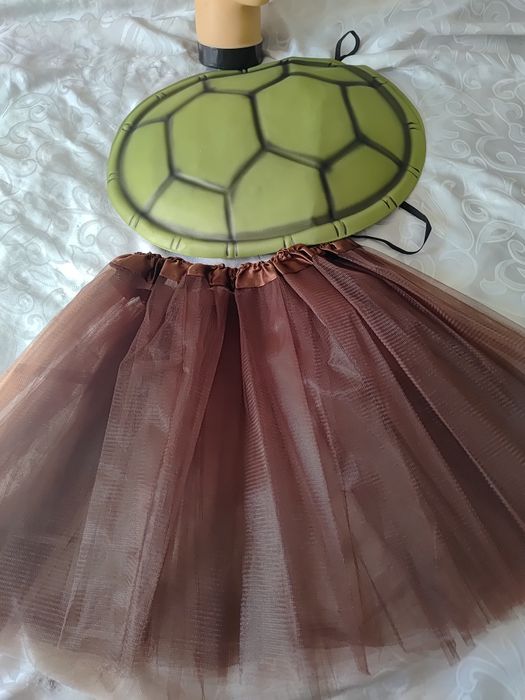 Strój przebranie żółwik żółw żółwica żółwiczka 3 części roz. uniwersal