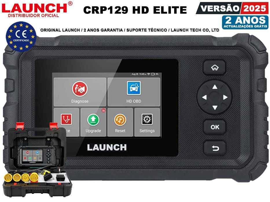 Launch CRP129 HD Elite Máquina Diagnostico Pesados (NOVO)