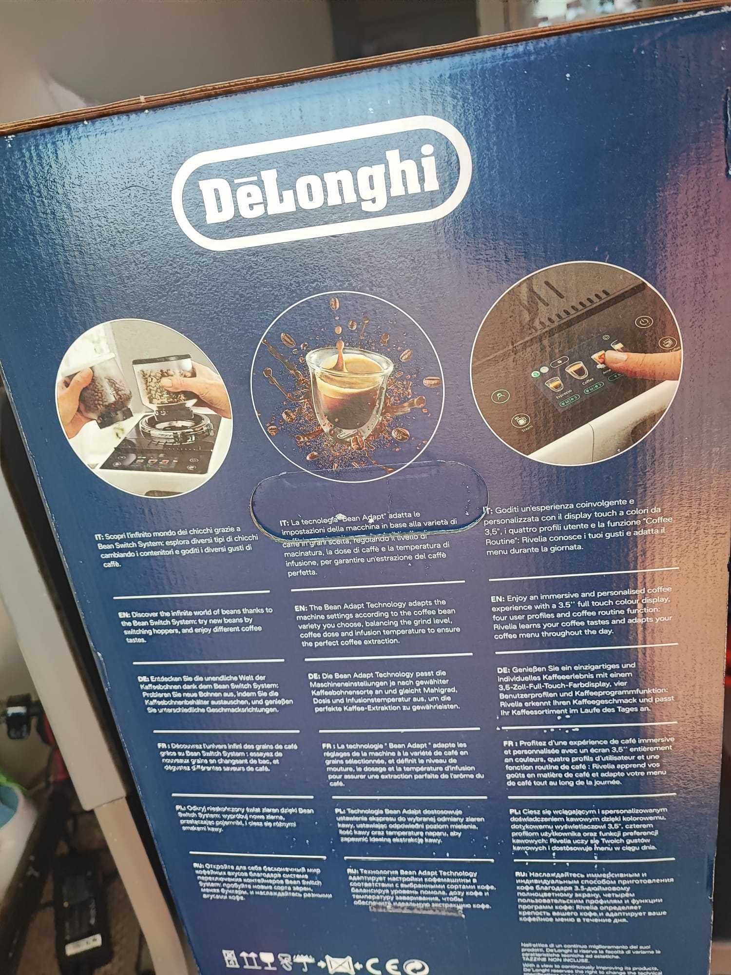 Máquina de café deLonghi rivelia