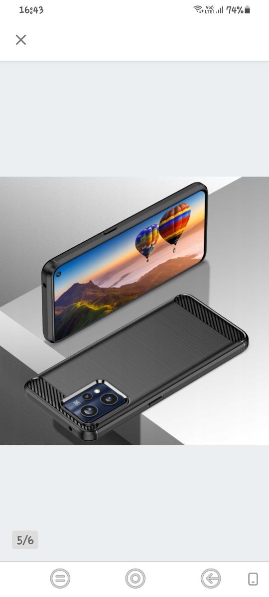 Etui case do realme 9 pro+ 2szt