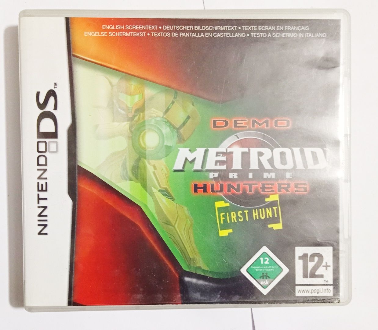 Metroid prime Hunters gra Nintendo ds