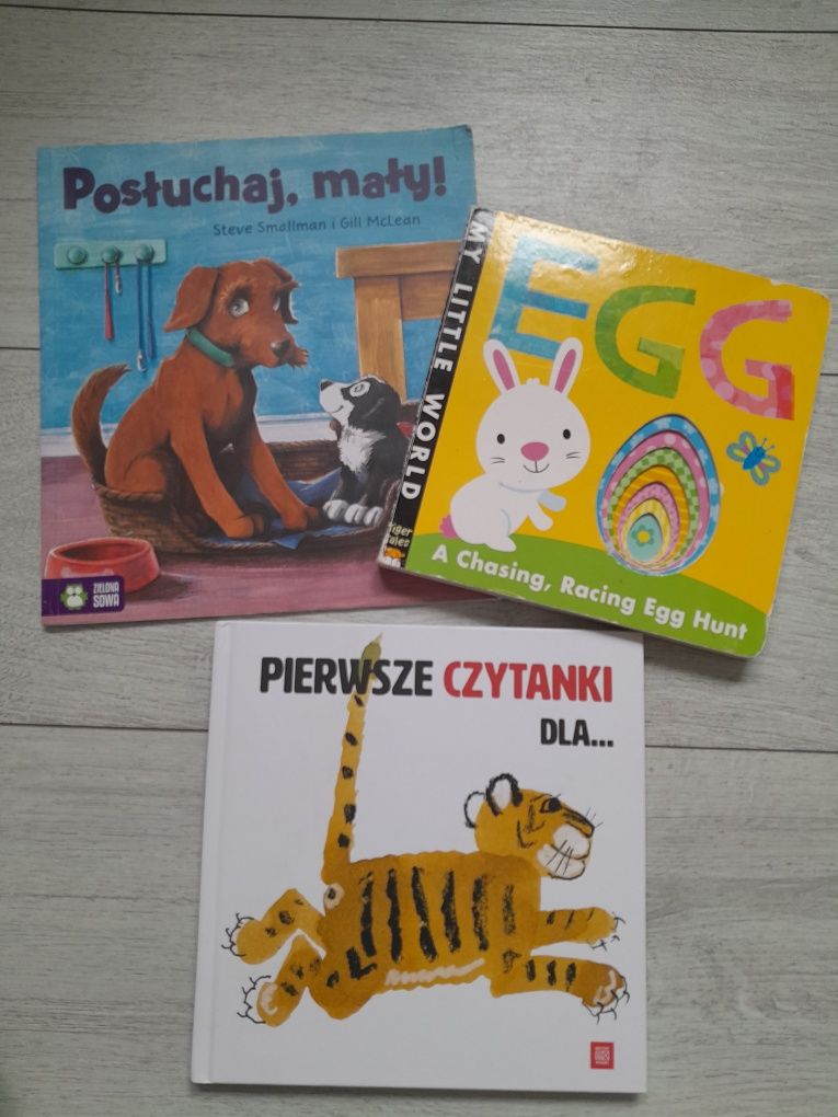 Książki dla dzieci  x 3
