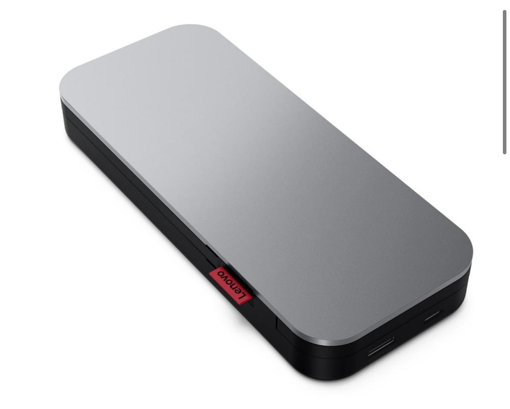 Павербанк Lenovo Go USB-C Laptop Power Bank 20000 mAh 65w