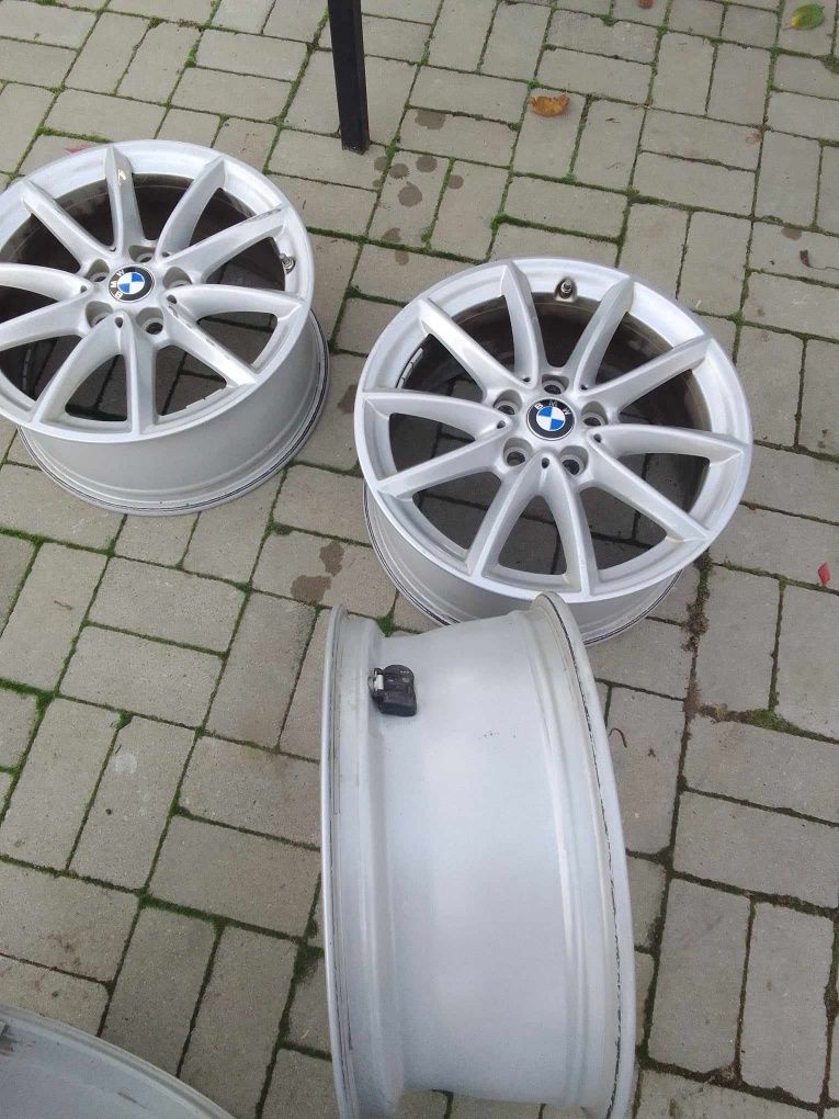 Sprzedam lub zamienie uzywane alufelgi do bmw rozstaw śrub 5×112z czuj