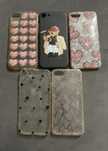 Plecki etui case Iphone 7 uzywane zestaw 5 sztuk