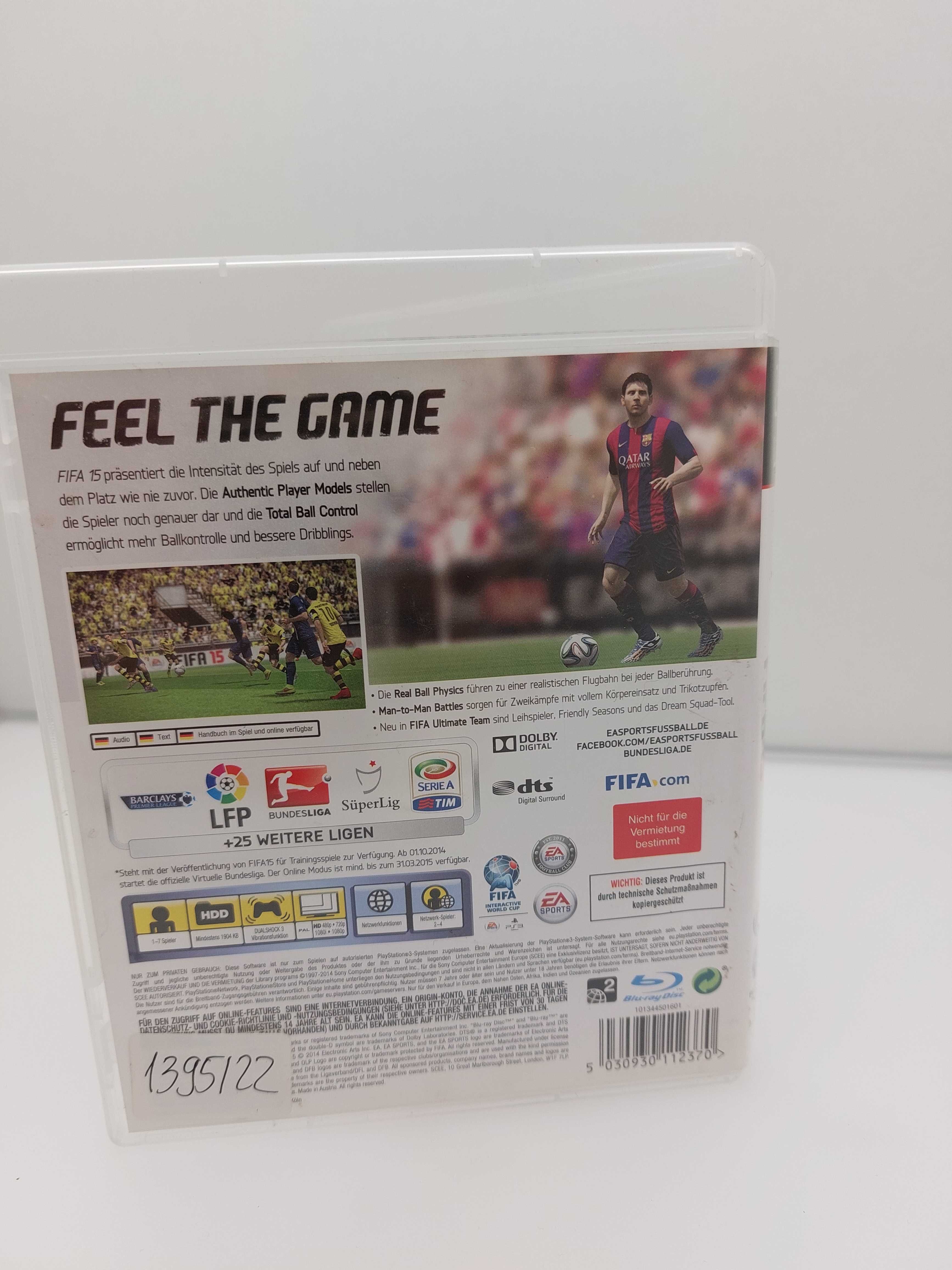 Fifa 15 PS3 wesja pudełkowa(1395/22PSZ)
