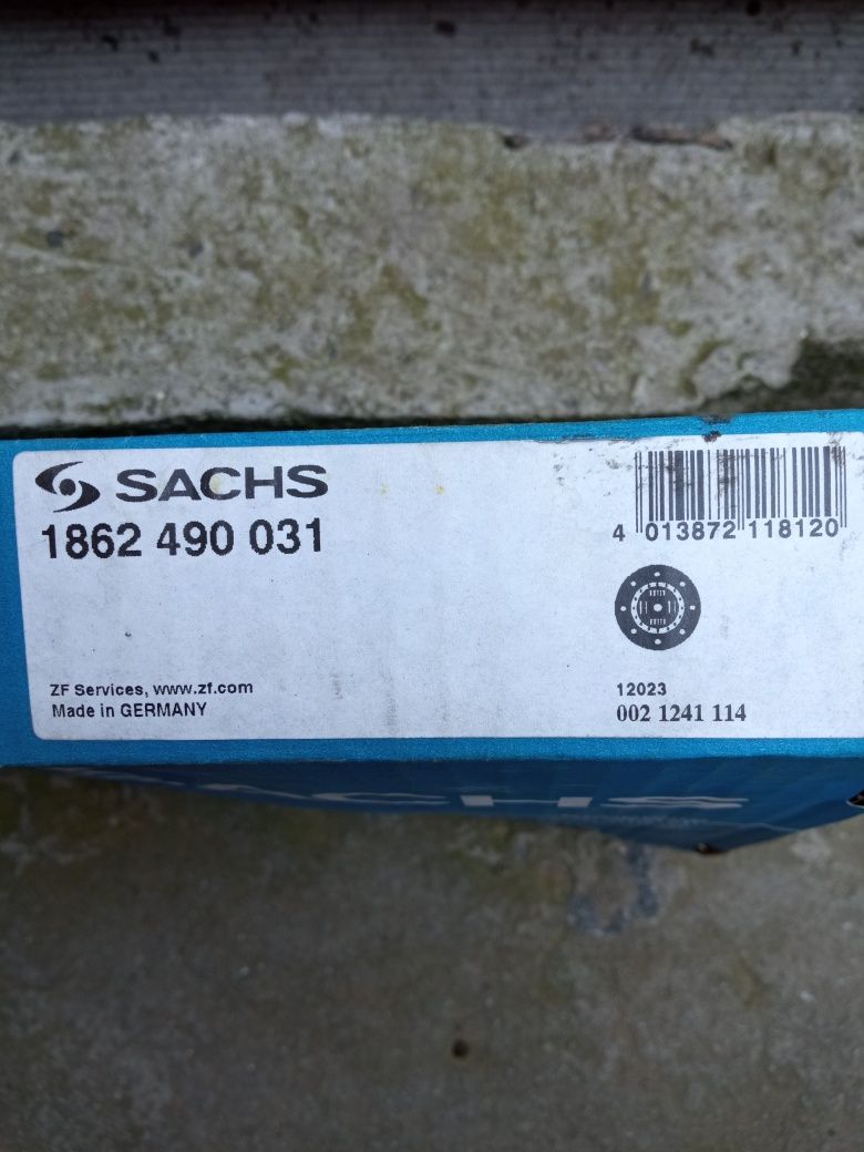 Диск сцепления SACHS на vw golf2/3,audi,skoda