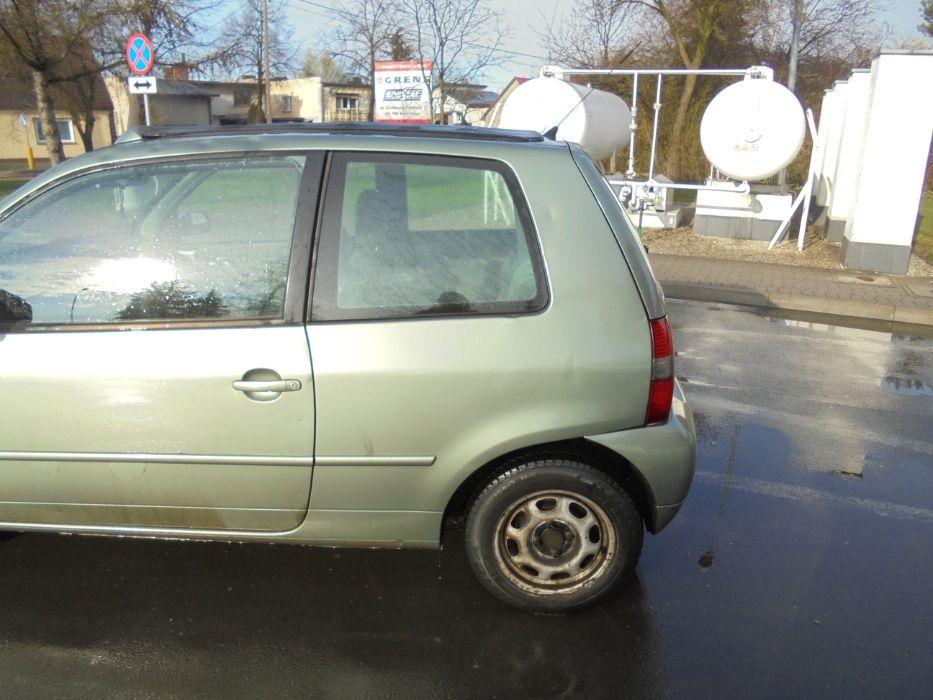 Volkswagen Lupo 1.4 mpi przeznaczony na części, zielony metalik