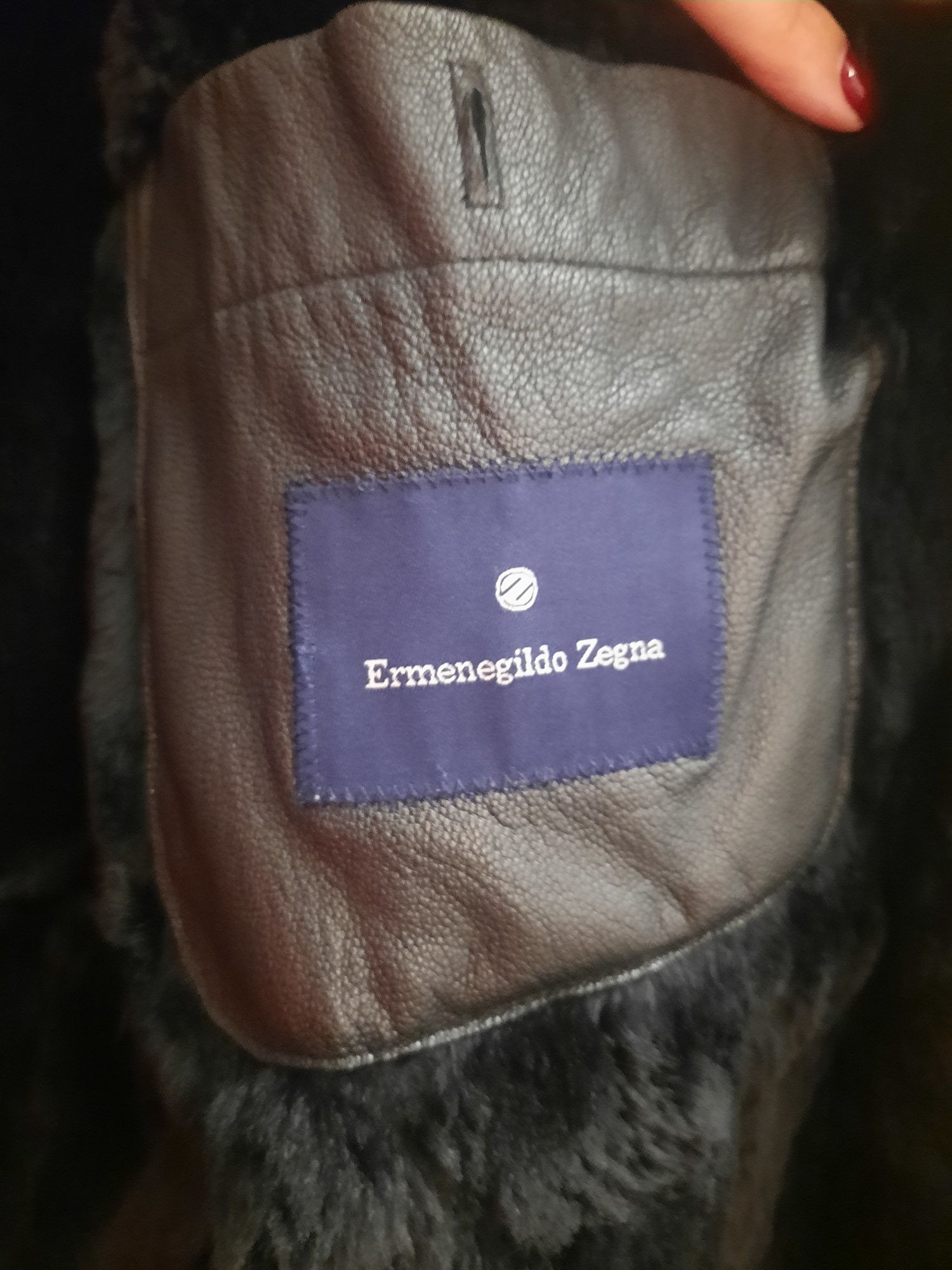 Шкіряна куртка Ermenegildo Zegna