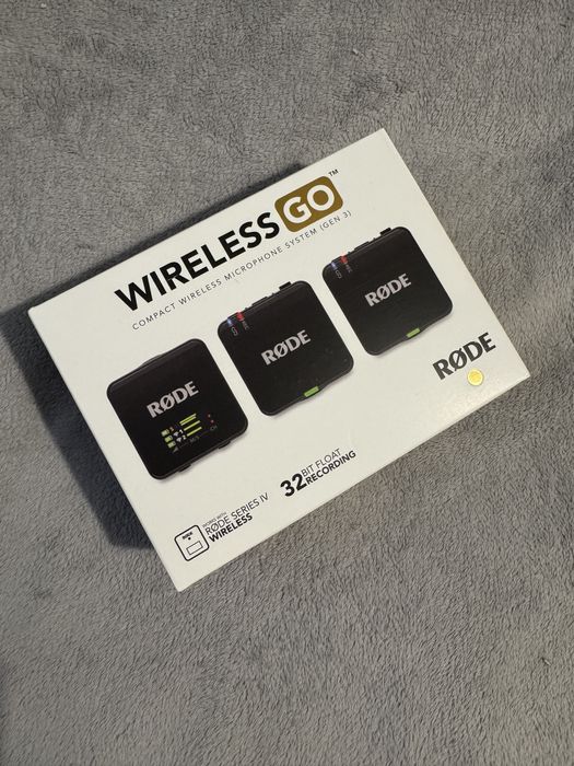 Mikrofon Rode Wireless GO II system do kamer