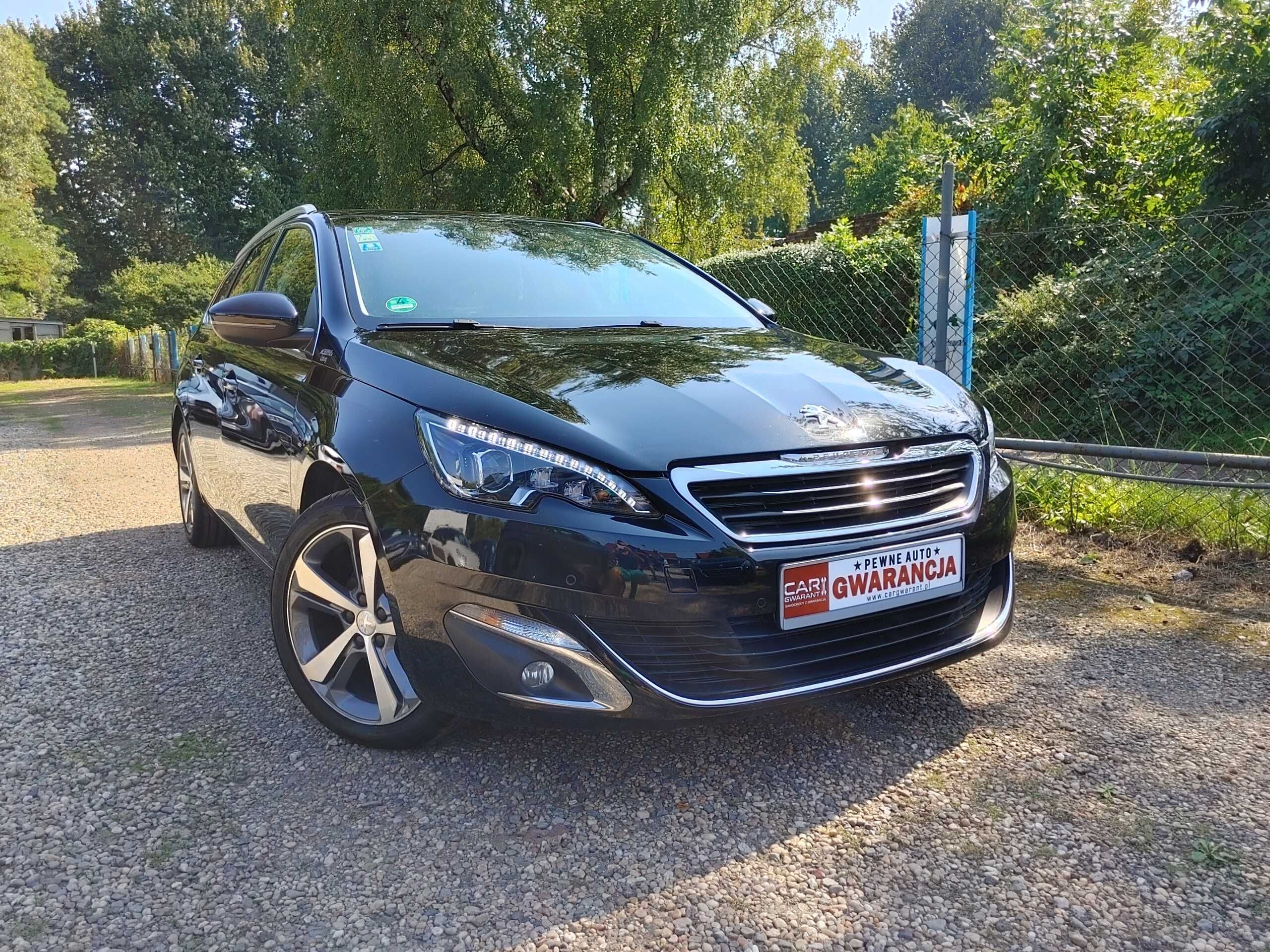 PEUGEOT 308, 1.2 130 KM, PIĘKNY, 2 Komplety Kół, Pierwszy Właściciel