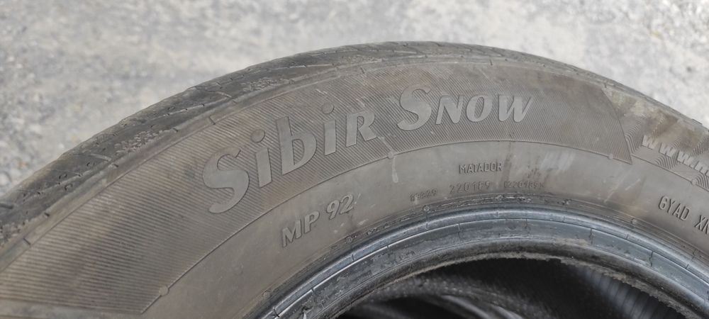Opony zimowe 6mm 185/65/15 Matador 6N