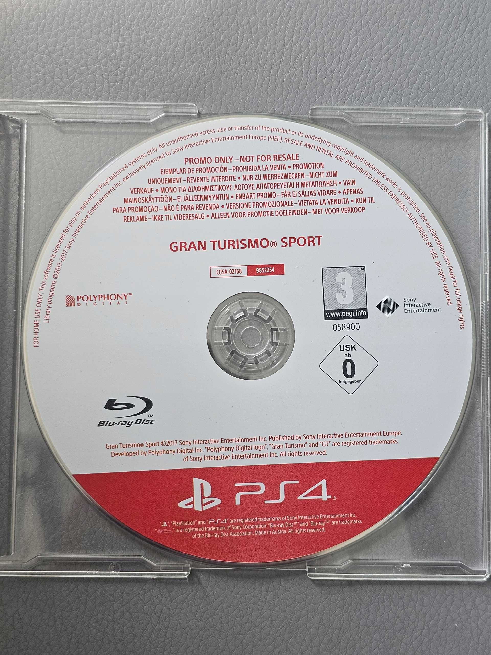 Gran Turismo Sport | WYDANIE PROMO | GRA PS4 | PlayStation 4 | PL