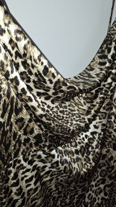 Halka, koszula nocna Unikat Noemi panterka rozmiar XS/S