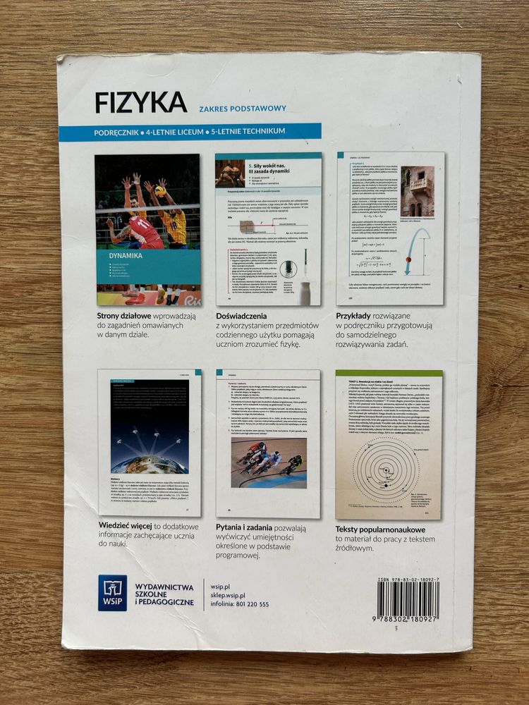 Podręcznik do fizyki 1 wsip | zakres podstawowy