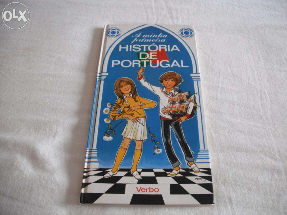 História - Lote de 2 Livros Juvenis de História de Portugal