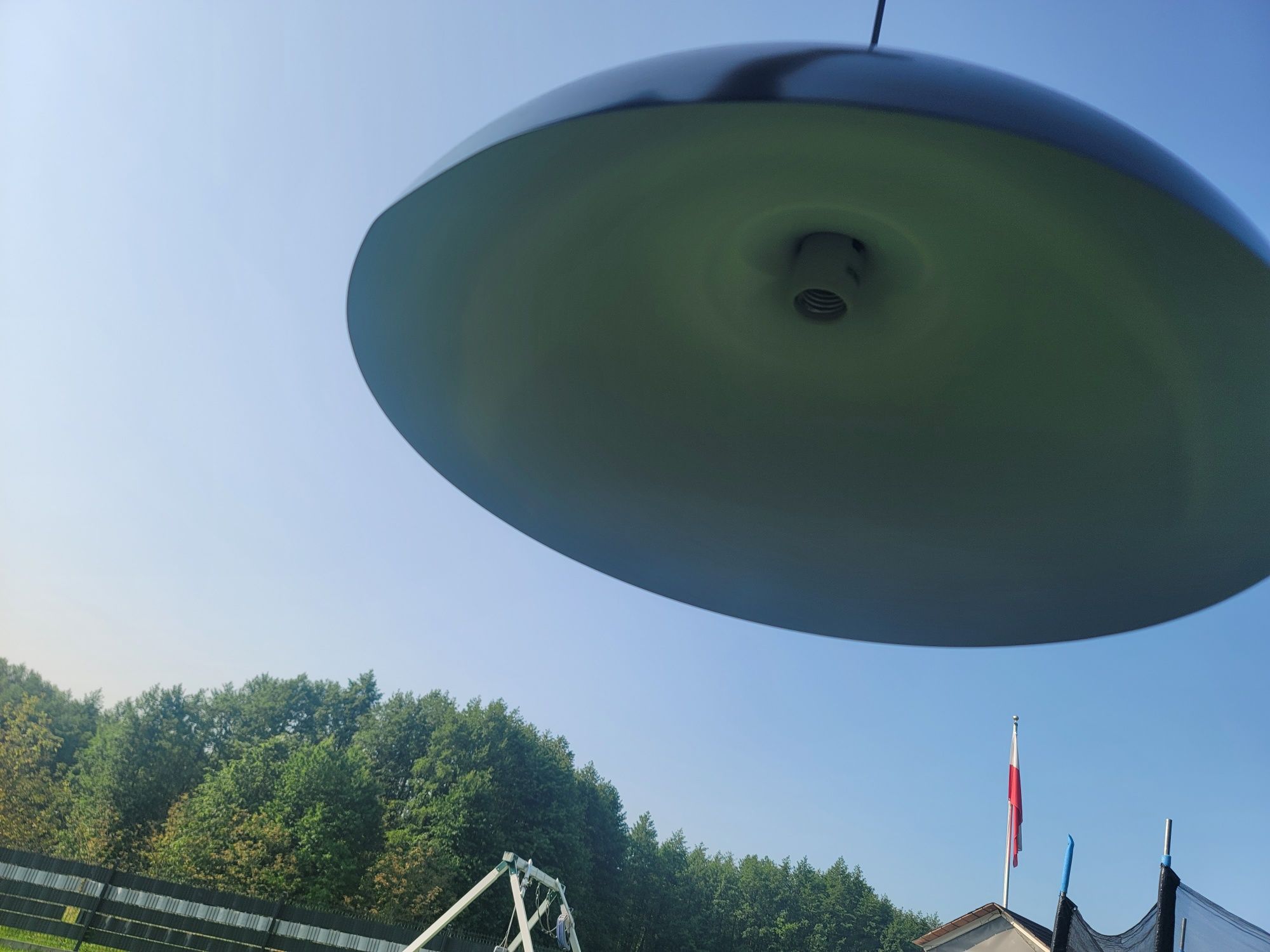 Lampa wisząca sufitowa skandynawska czarna