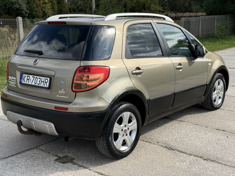 Fiat Sedici / 1.9 Diesel / 4x4 / Faktura na nowe sprzęgło / Krajowy /