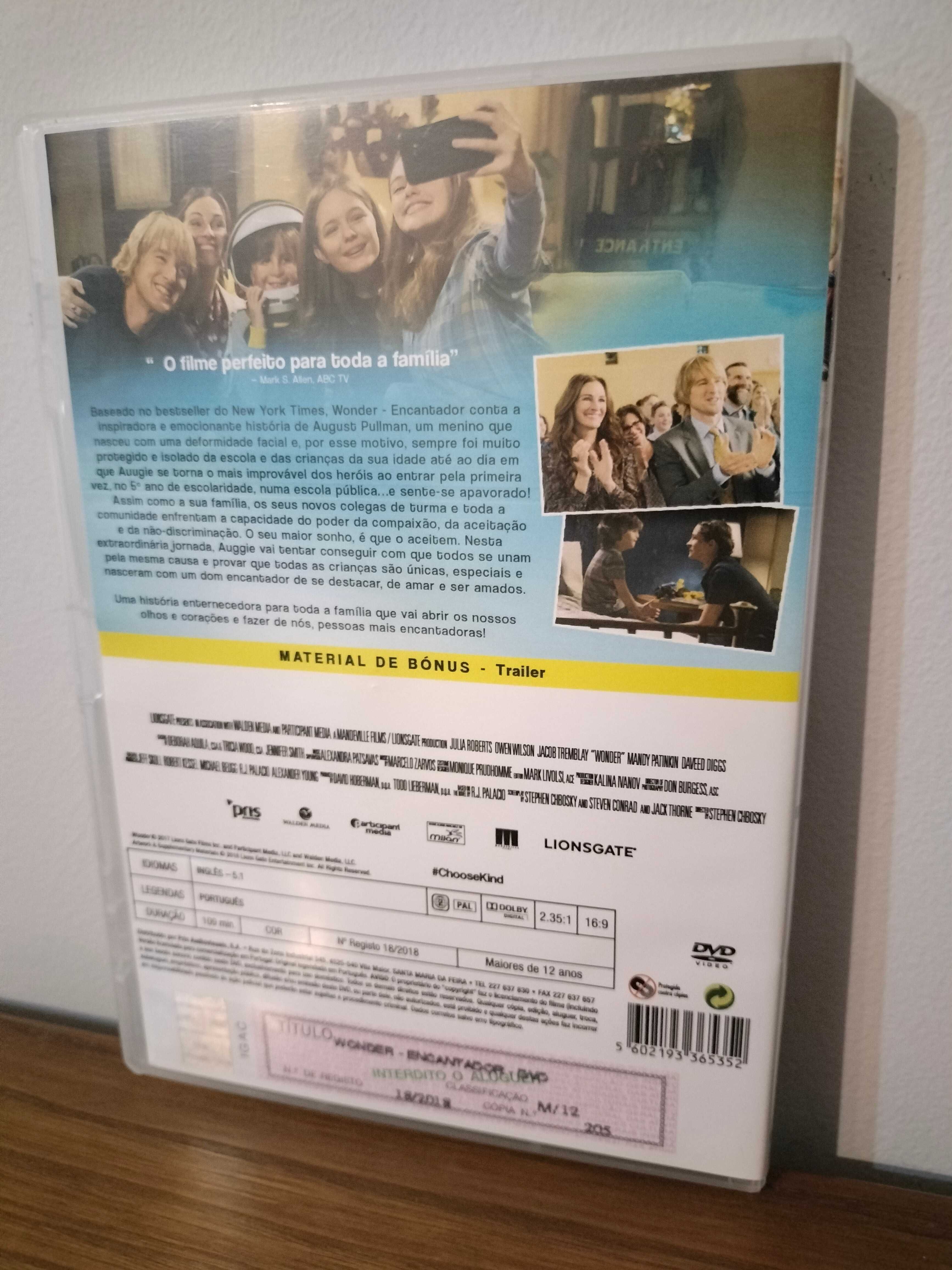 Filme DVD: Wonder Encantador