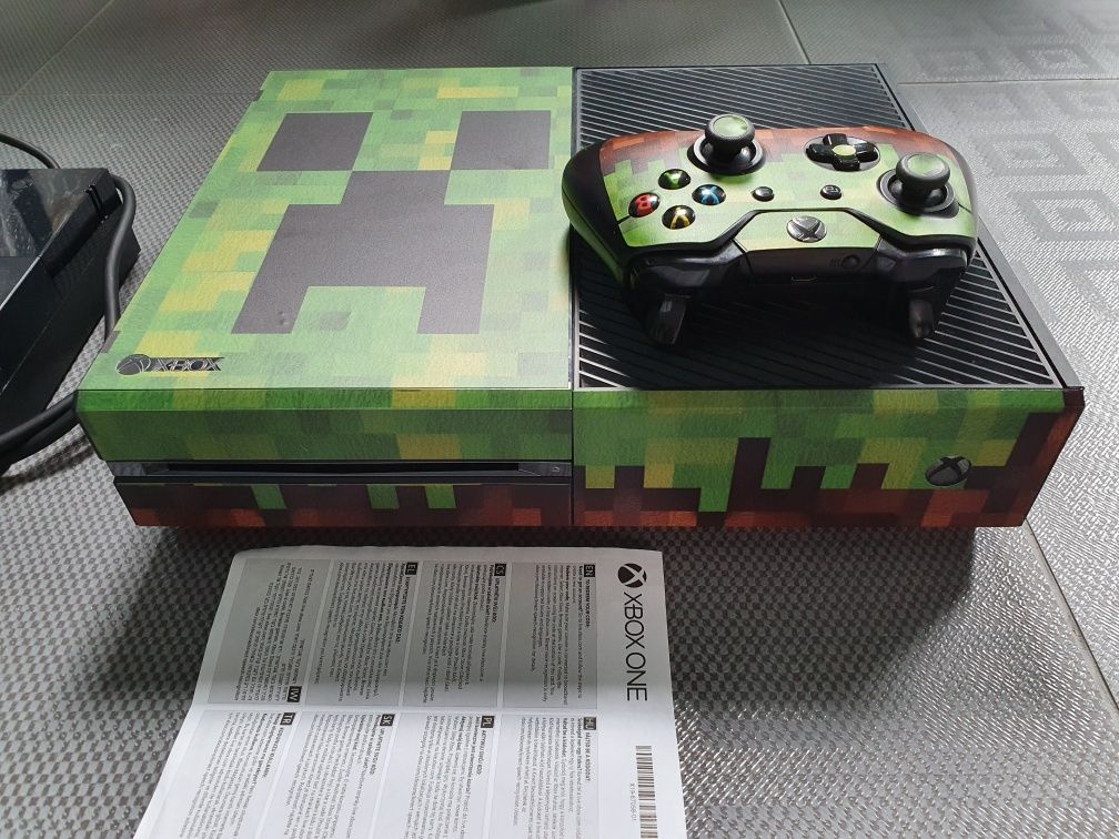 Xbox One  Creeper Minecraft konsola pad mine craft wysyłka