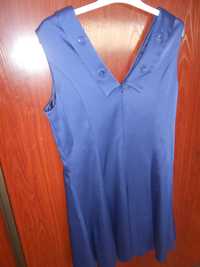 Vestido Cor Azul Marca Ana Sousa