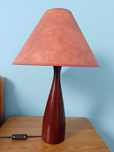 2 lampki nocne z drewna