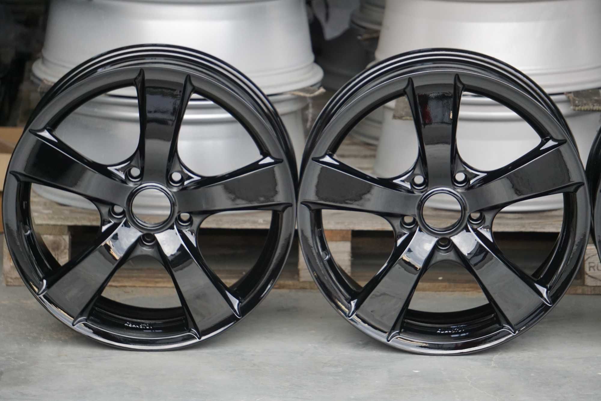 Alufelgi Magma Germany 5x114,3 8Jx17 et40 cb73mm czarny polysk