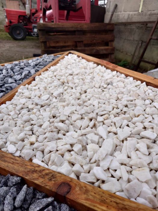 Kamień Ozdobny Grys Biała Marianna 8-16