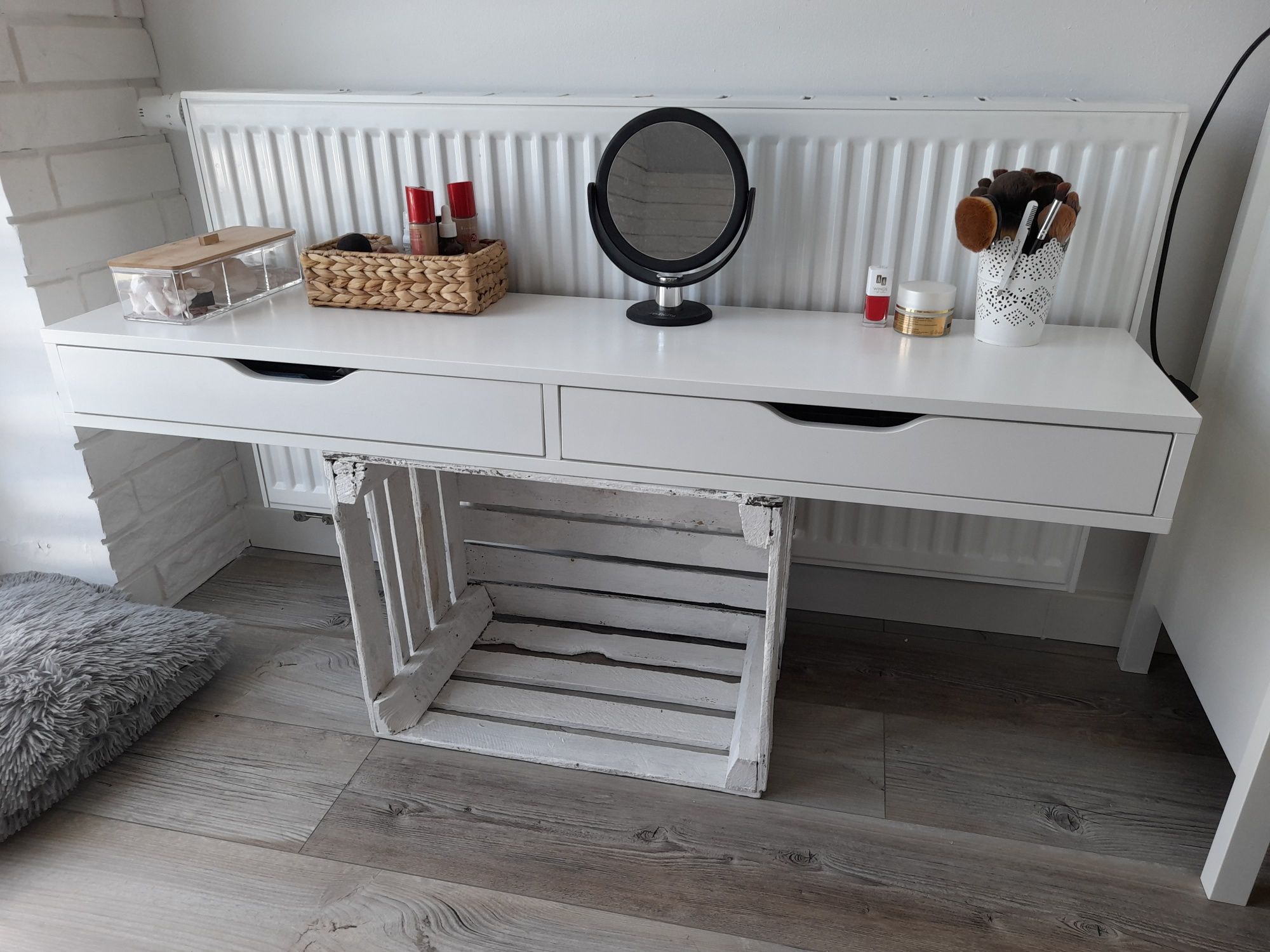 Toaletka do wizażu Szafka wisząca 120 x 30 cm