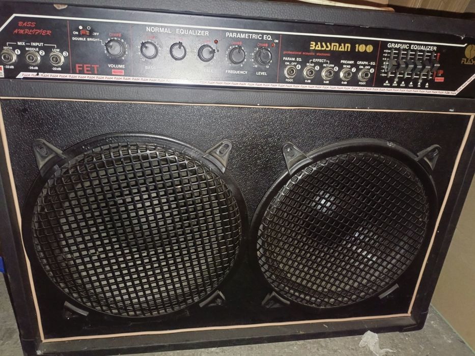 Wzmacniacz gitarowy basowy LDM Bassman 100 -uszkodzony