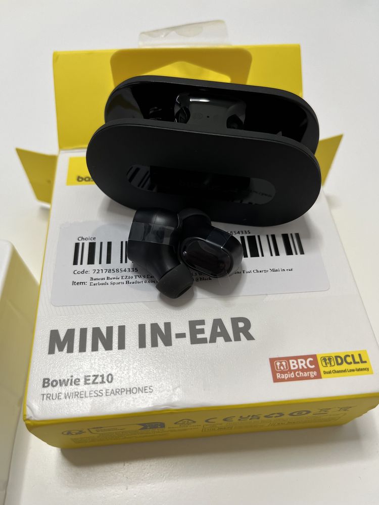 Беспроводные наушники Baseus mini in-ear ez10