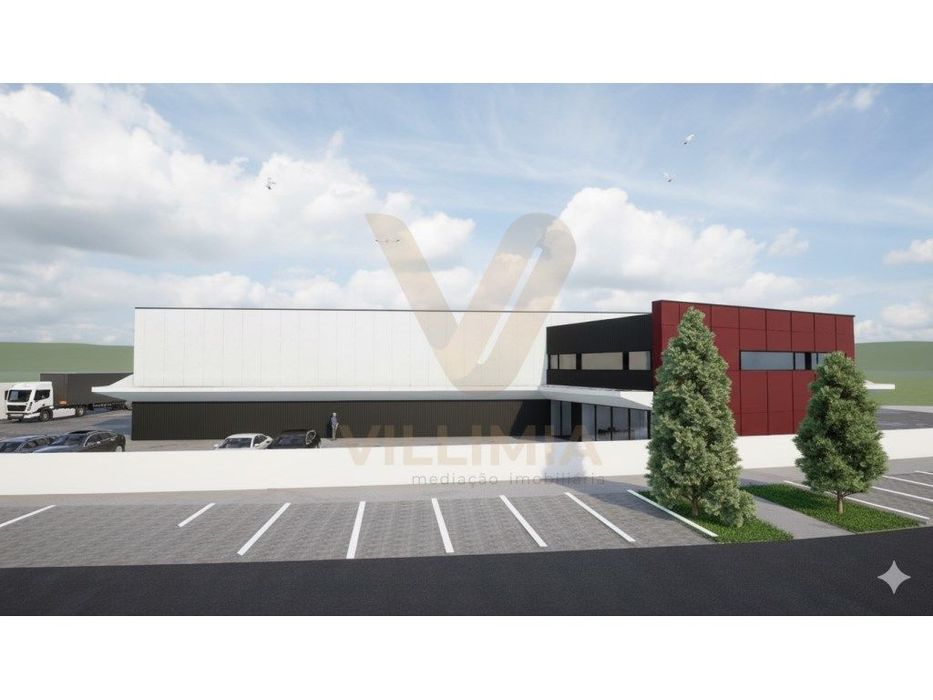 Terreno com Projeto Aprovado para Pavilhão Industrial - Cardielos, ...