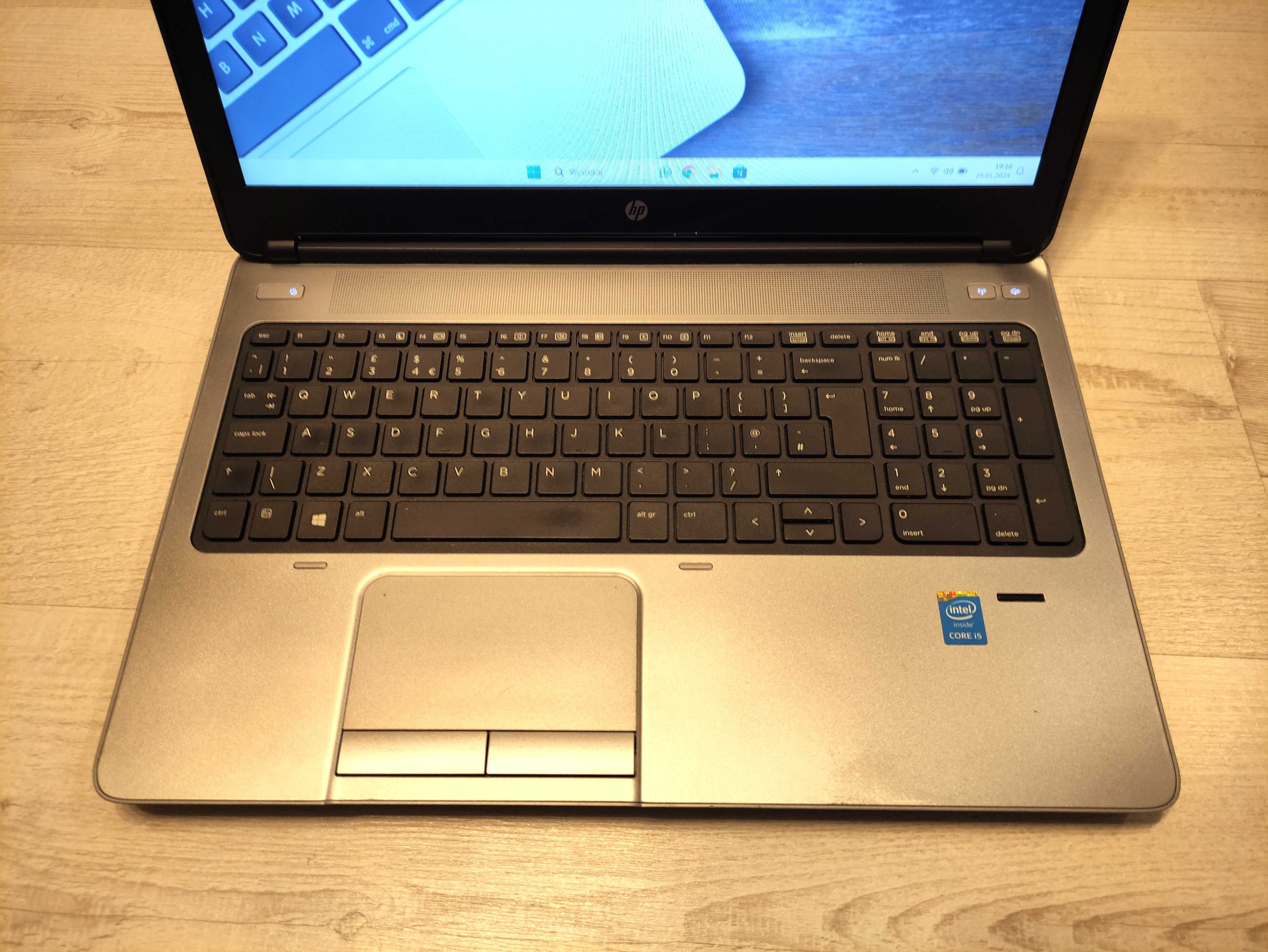 Laptop HP ProBook 650 G1 15,6" i5-4th, SSD, 8GB, DP, Win 11, Bat 3H