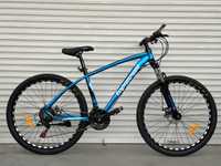 Горний велосипед 27.5 дюймів рама алюмінієва(165-180 см) Синій