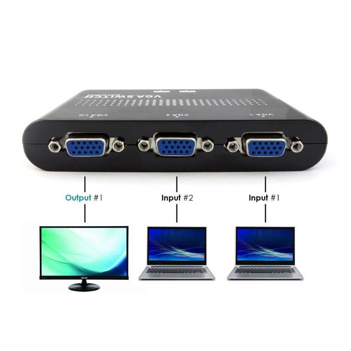 VGA Switch Comutador NOVO