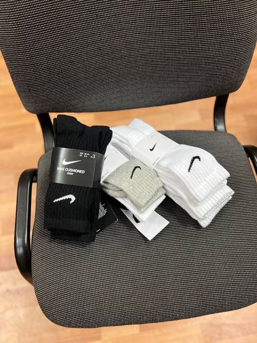 США‼️Носки Nike Everyday Cushion Crew 3 Force (S-M-L-XL) (SX4508-001)