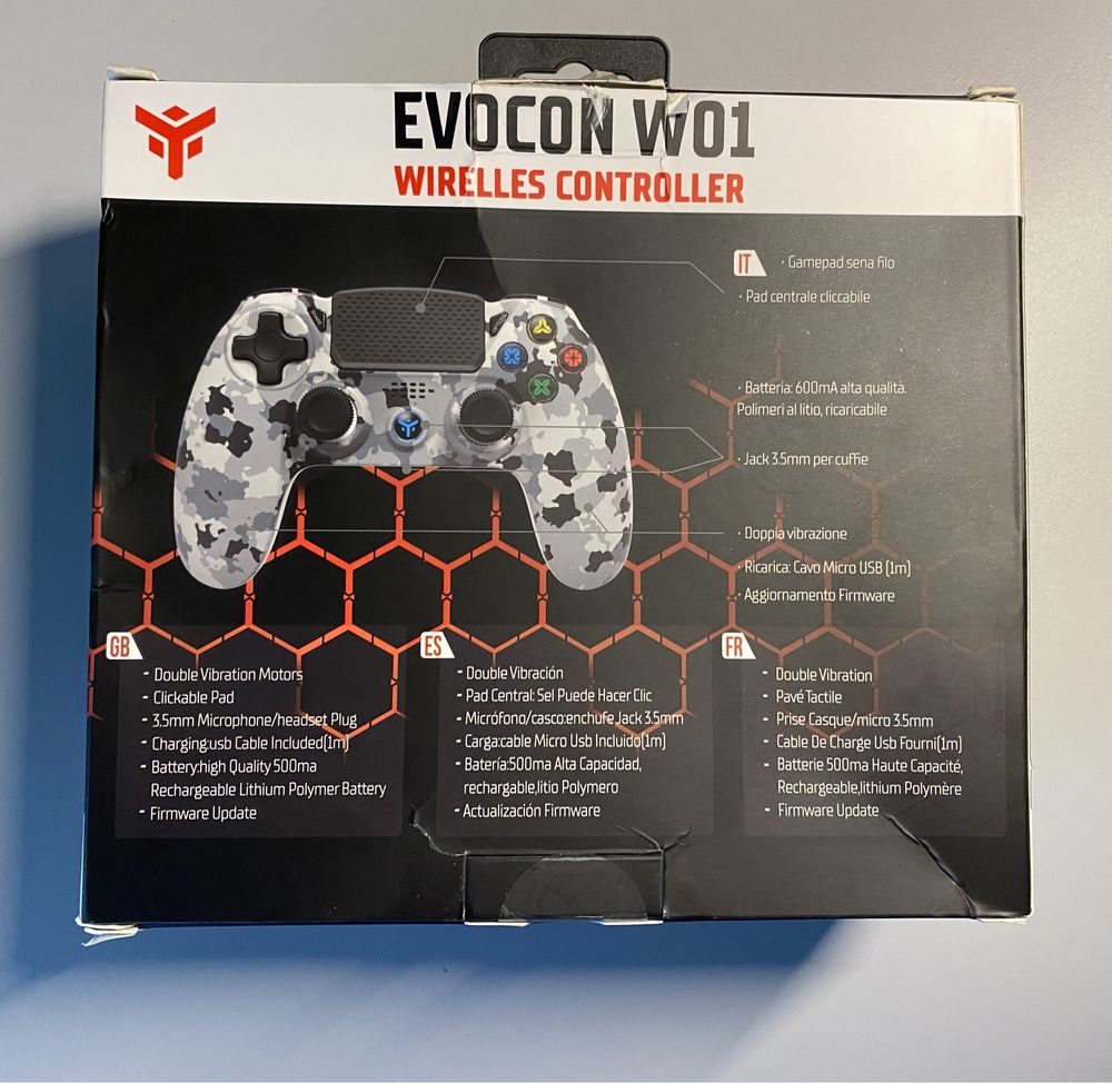 Kontroler Evocon W01 - PS4