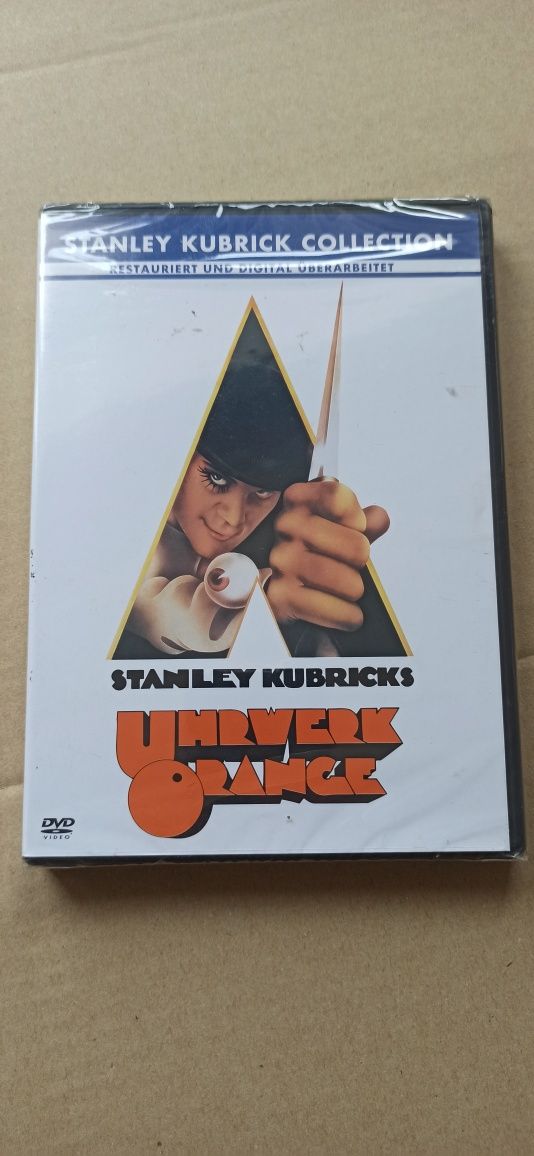 Mechaniczna pomarańcza Clockwork Orange Uhrwerk Orange - Film DVD