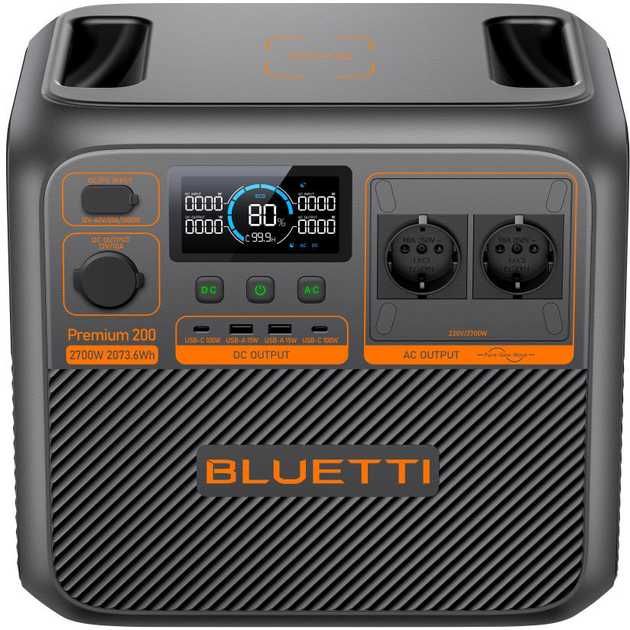 Зарядна станція Bluetti Premium 200 V2 Portable Power Station