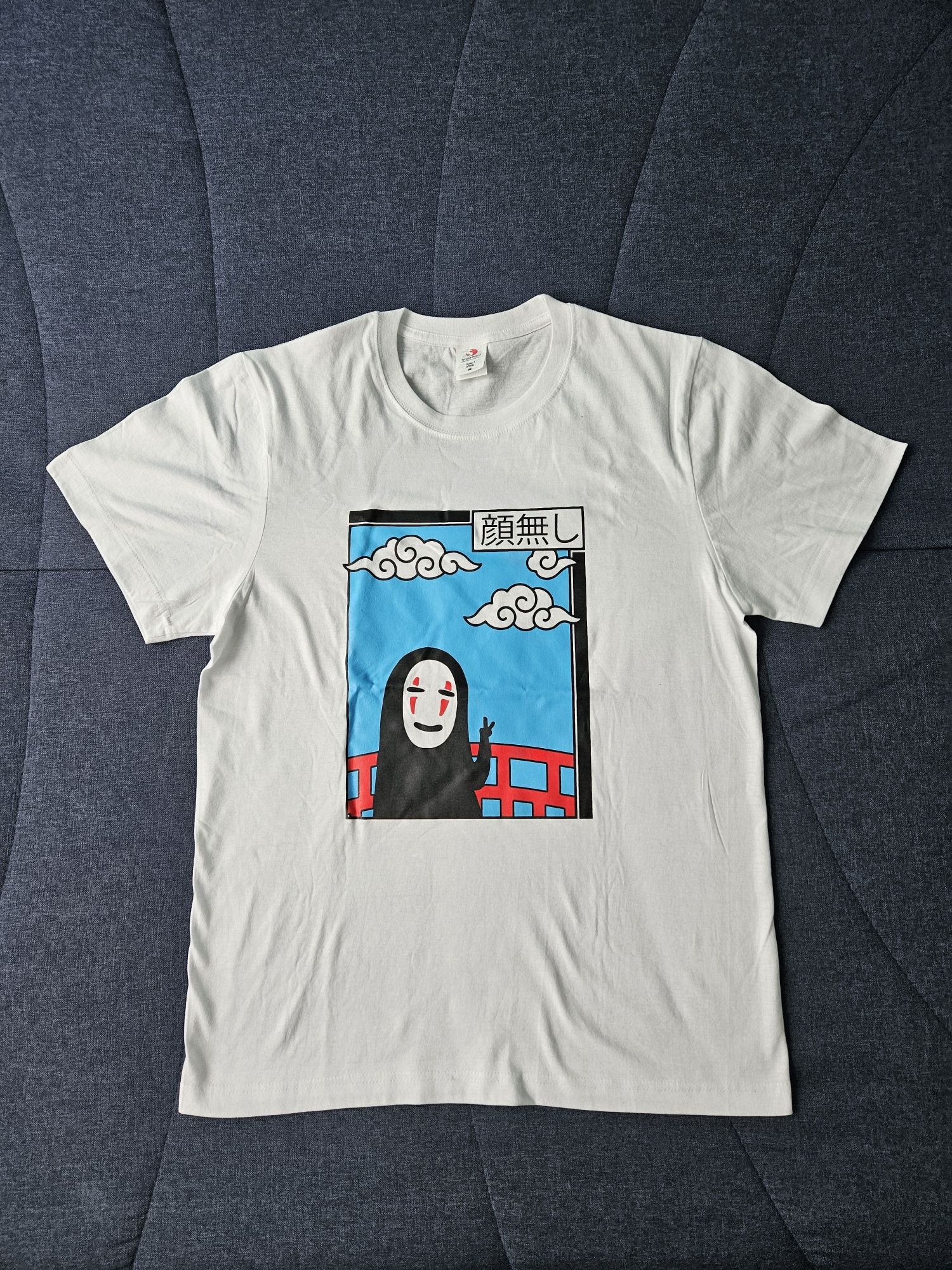 Koszulka T-shirt Spirited Away Kaonashi Ghibli - nowa, rozmiar M