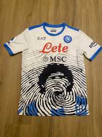 Koszulka Emporio Armani Napoli EA7 piłkarska