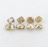 8 pcs Diamantes - 1.06 ct - Almofada, Oval - SI - I AIG (IT)