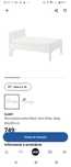Łóżko dziecięce Ikea Släkt- wymiar -80/200- bez materaca